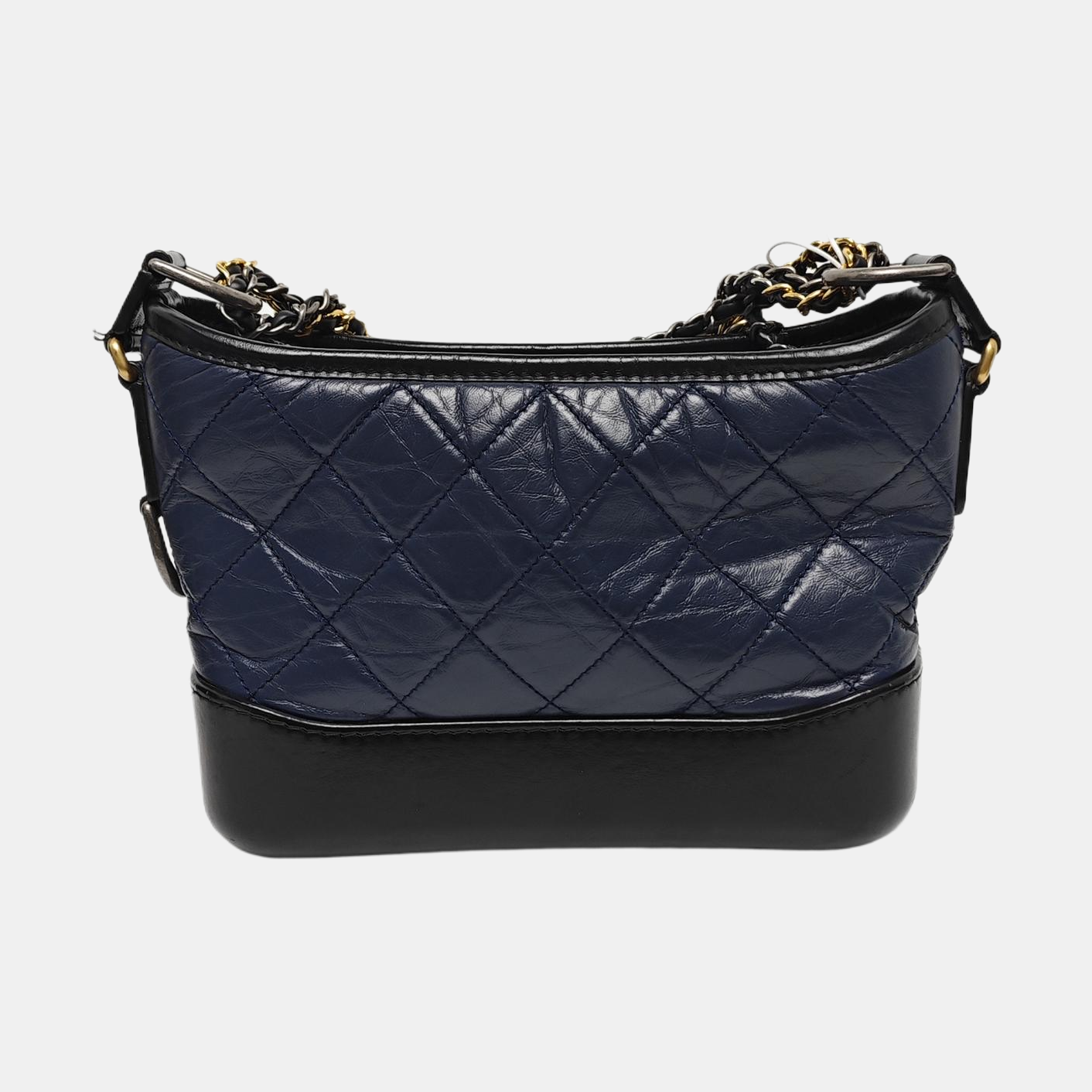 Authenticated pre-owned  GABRIELLE Quilted Calfskin Blue - Shoulder Bag at Looply