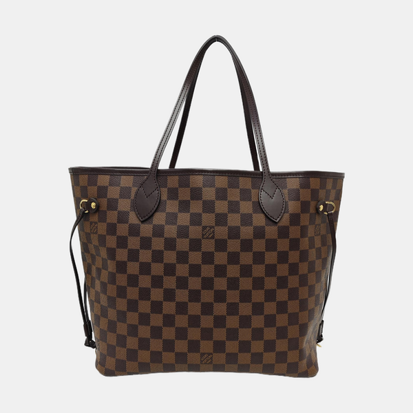 NEVERFULL MM Damier Ebene Coated Canvas Brown