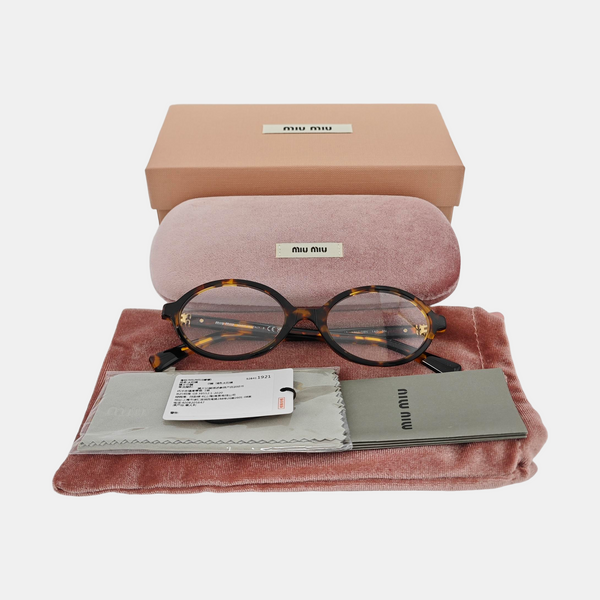 Synthetic Eyeglasses Brown