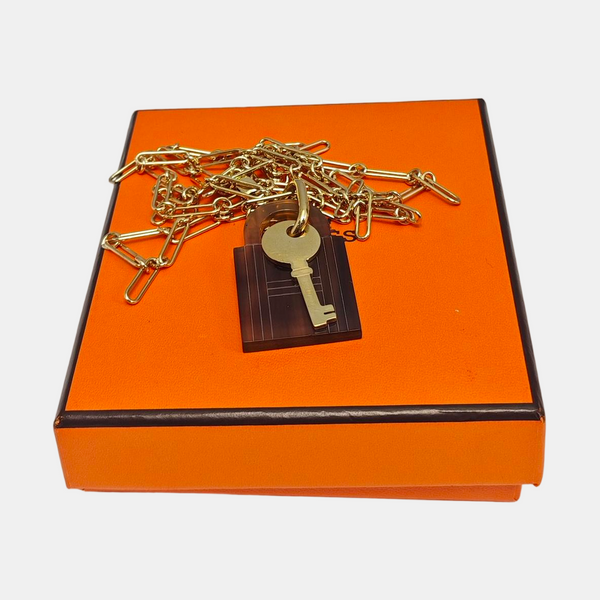 Amulette Metal Gold Necklace