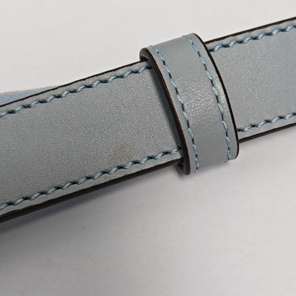 Leather Belt Blue