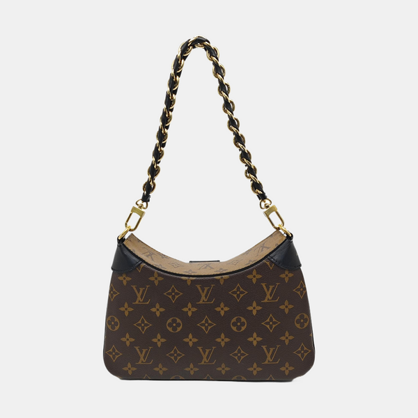 TWINNY Monogram Coated Canvas Brown