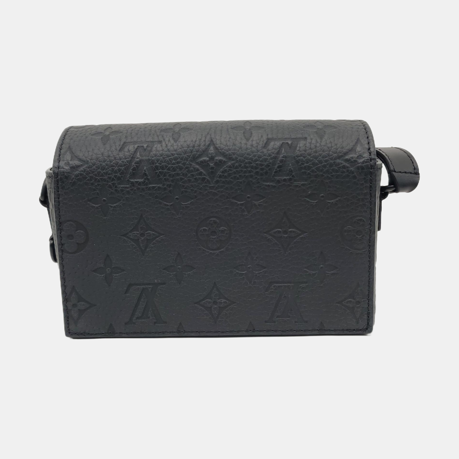 SOFT TRUNK Mini Monogram Calfskin Black