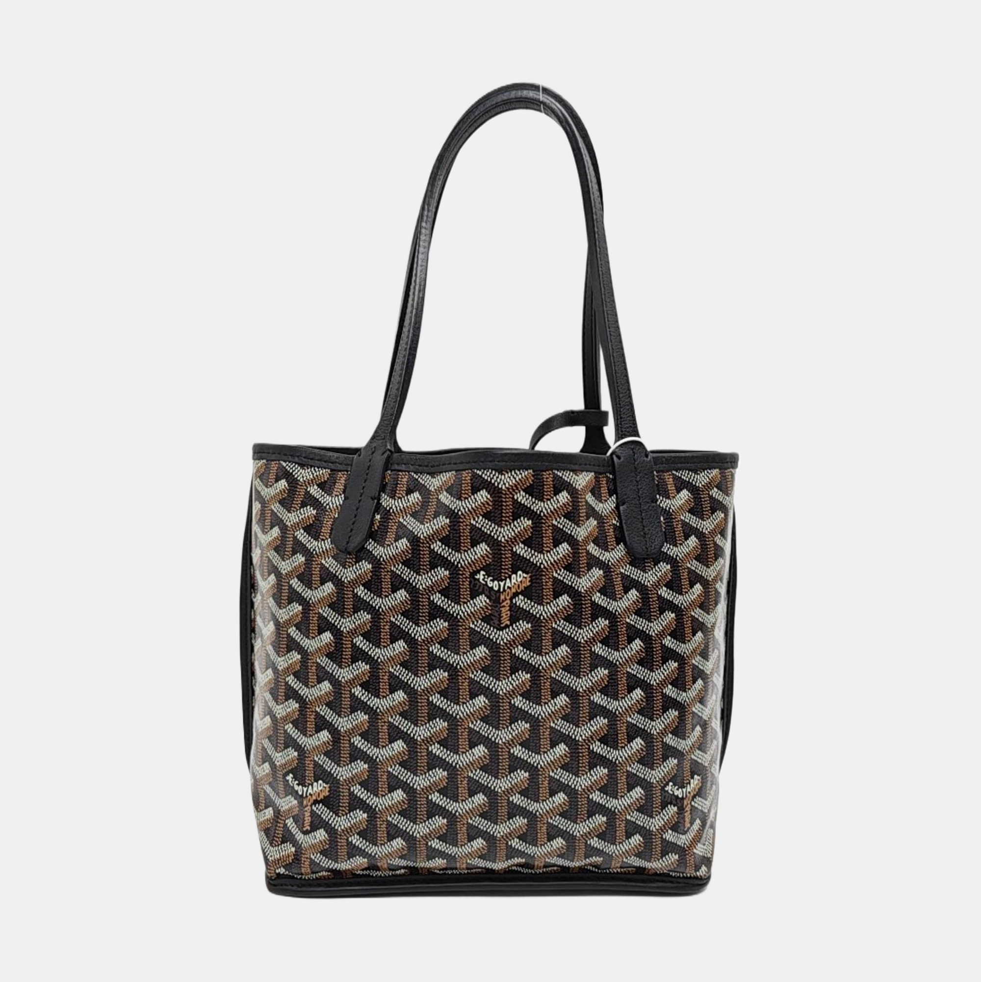 Anjou Mini Coated Canvas Black