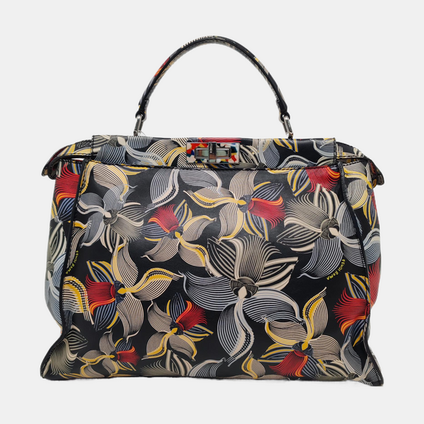 Peekaboo Large Calfskin Multicolor