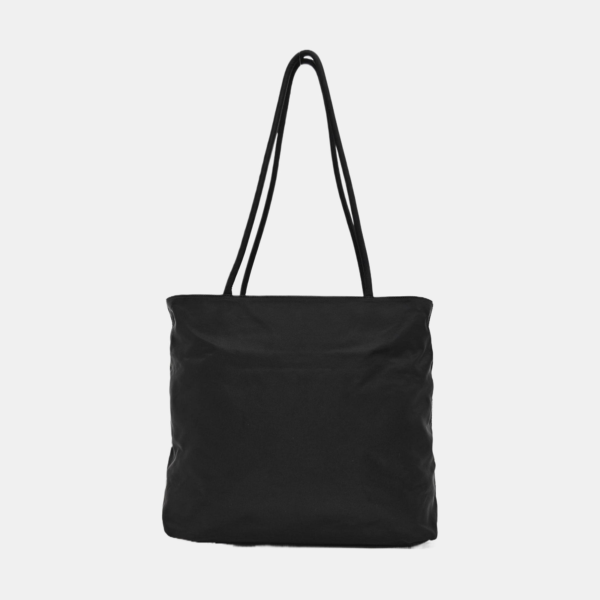 Nylon Shoulder Bag Black