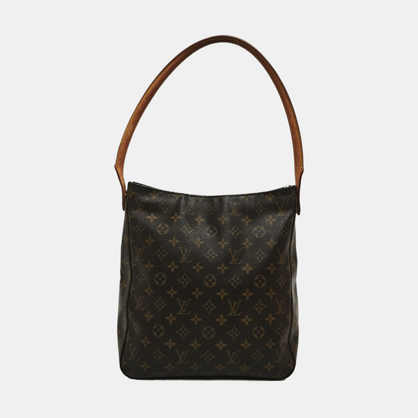 LOOPING GM Monogram Coated Canvas Brown