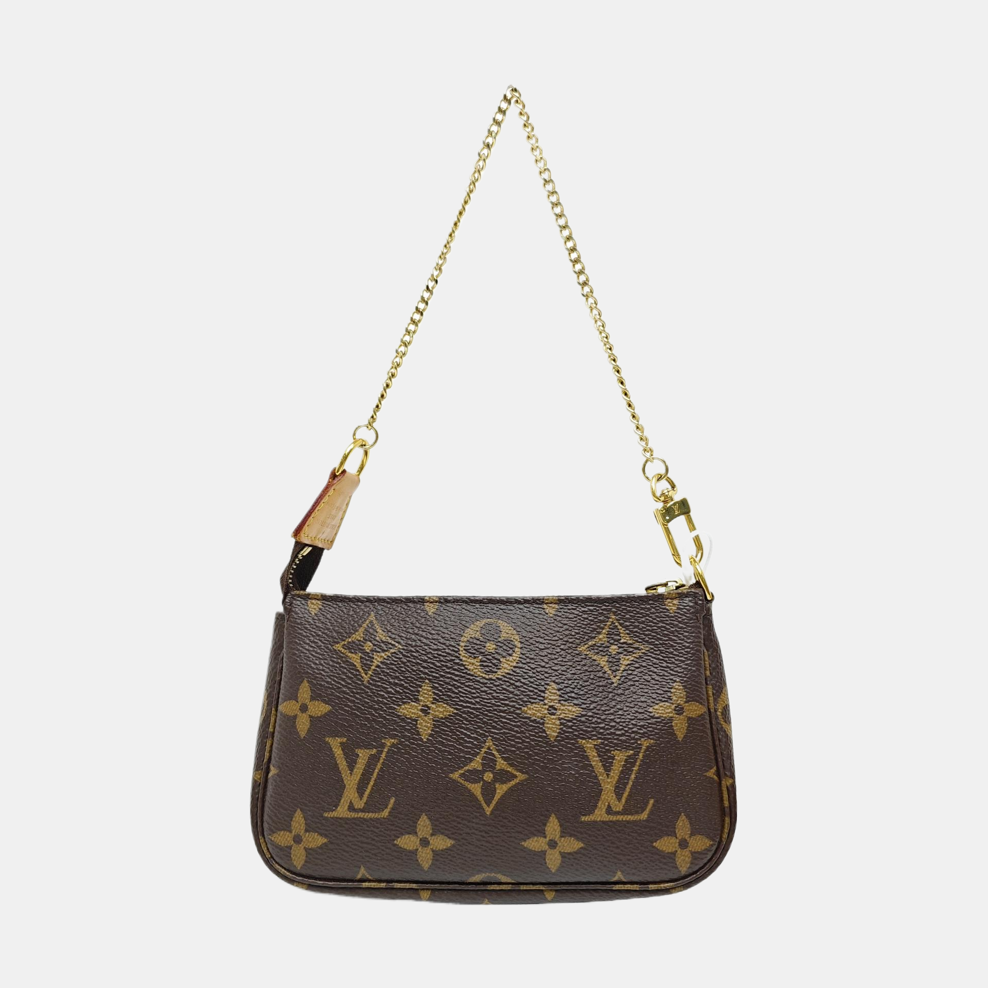 ACCESSOIRES Mini Monogram Coated Canvas Brown