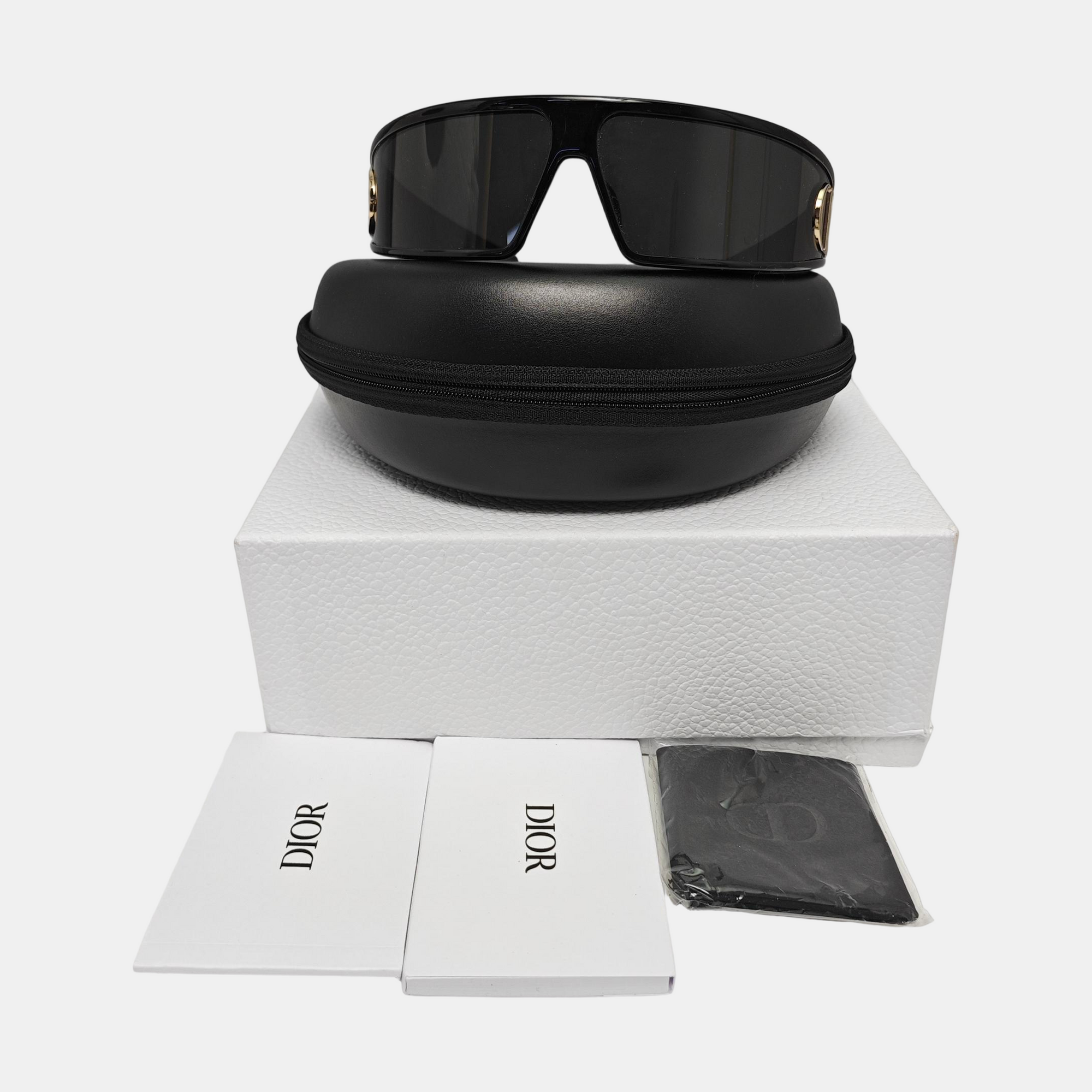 Synthetic Sunglasses Black