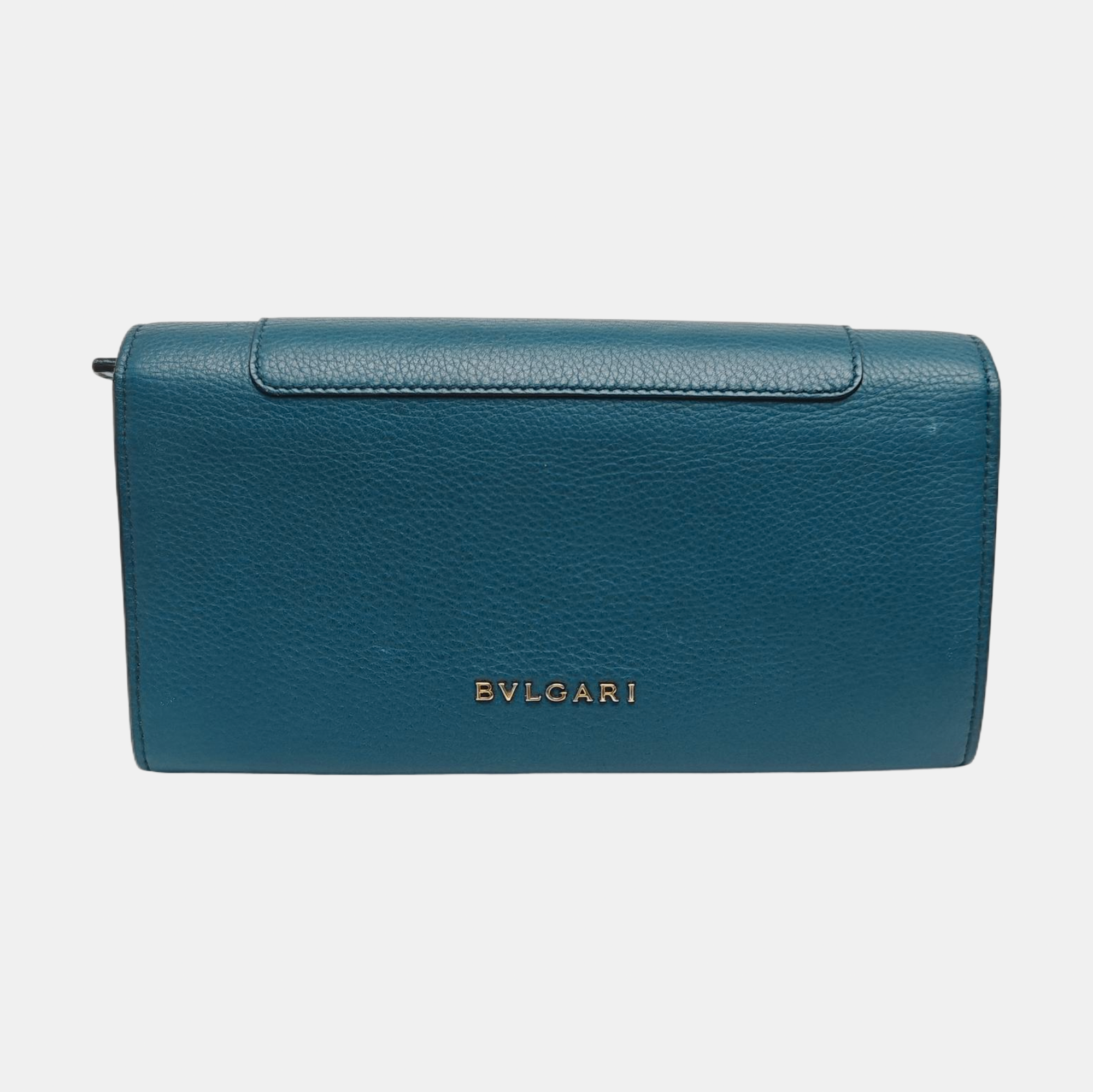 SERPENTI FOREVER Calfskin Blue Wallet