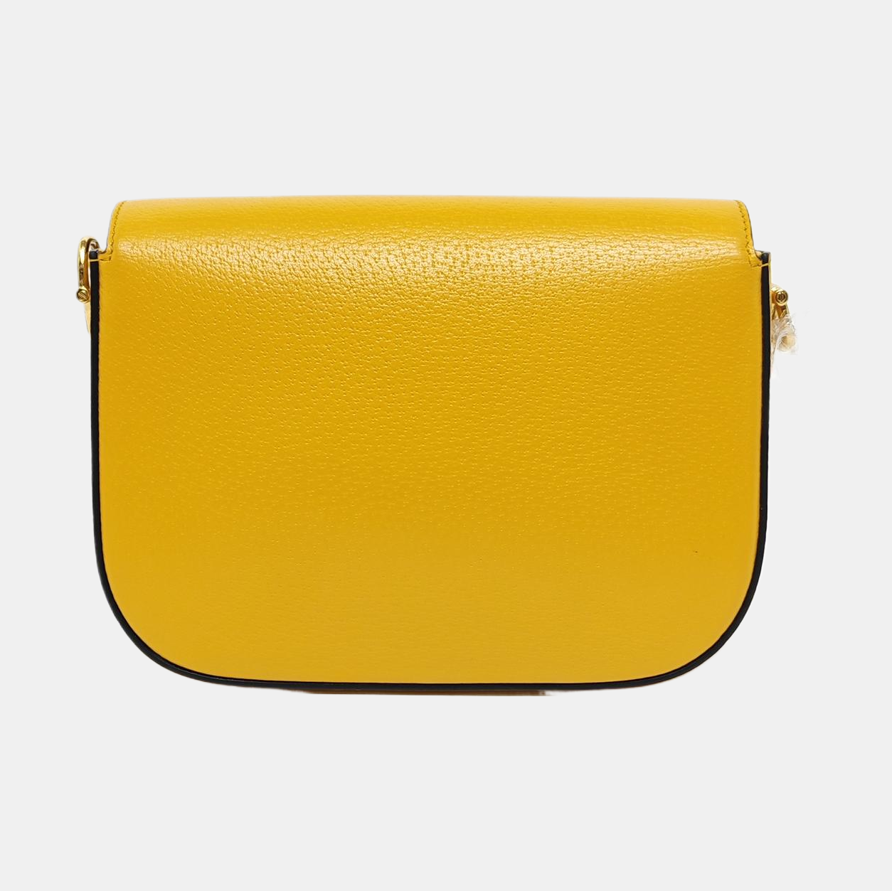 Authenticated pre-owned  Horsebit 1955 Mini Calfskin Yellow - Shoulder Bag at Looply