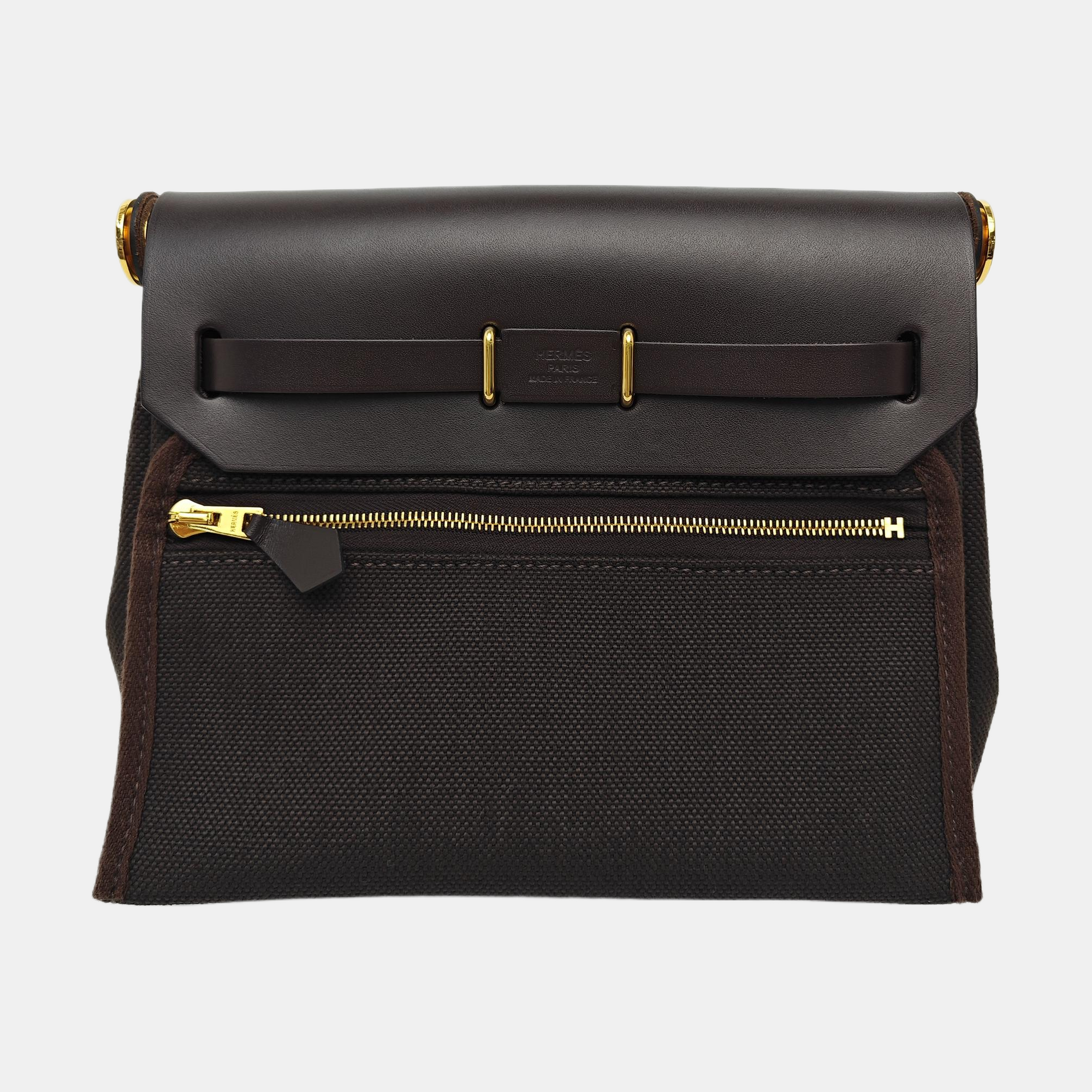 Herbag Zip Canvas Brown