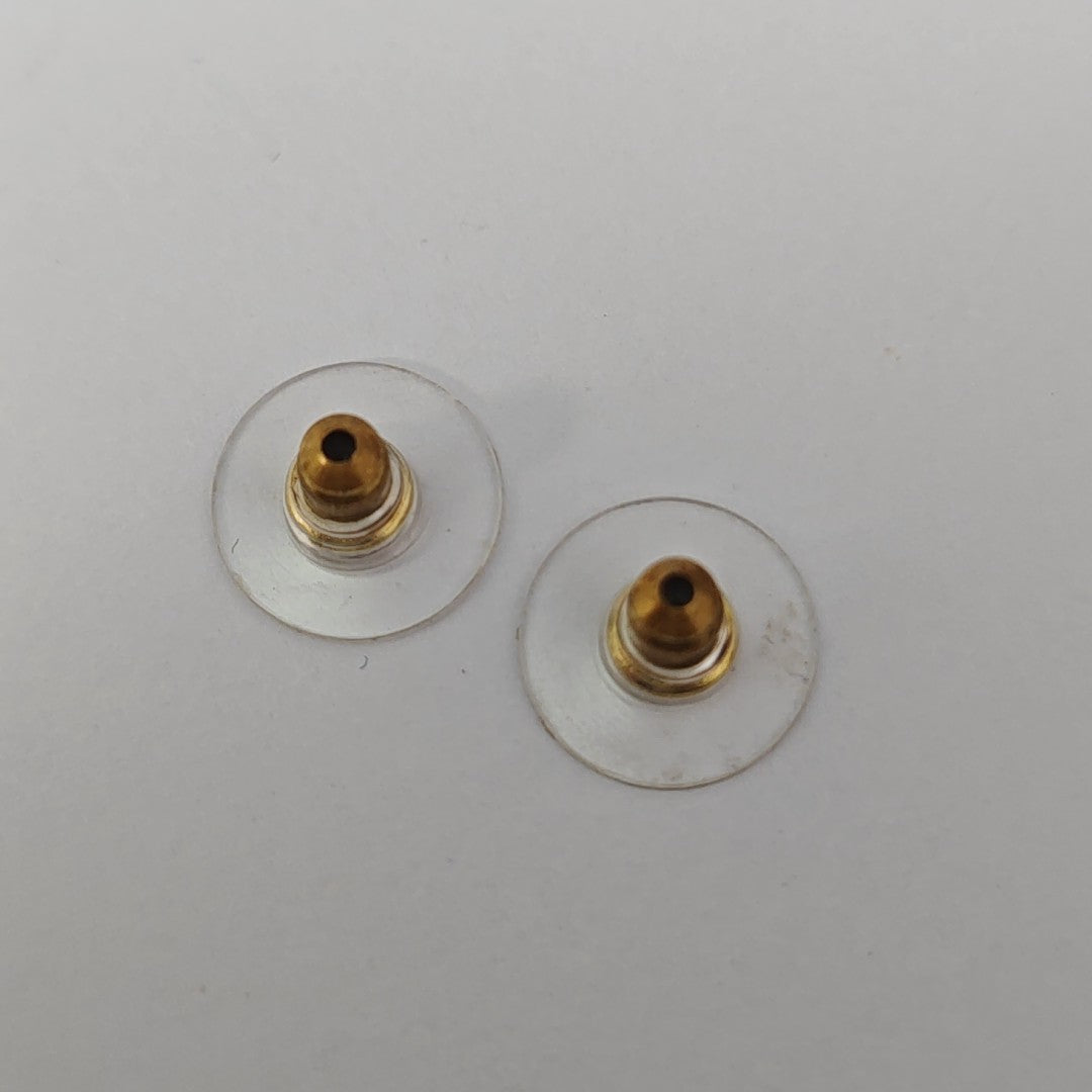 Metal Gold Stud Earrings