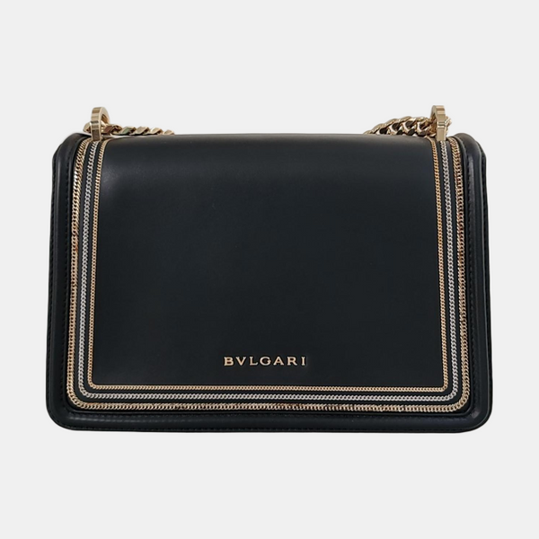SERPENTI FOREVER Small Calfskin Black