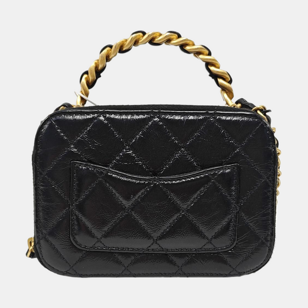 Quilted Lambskin Black