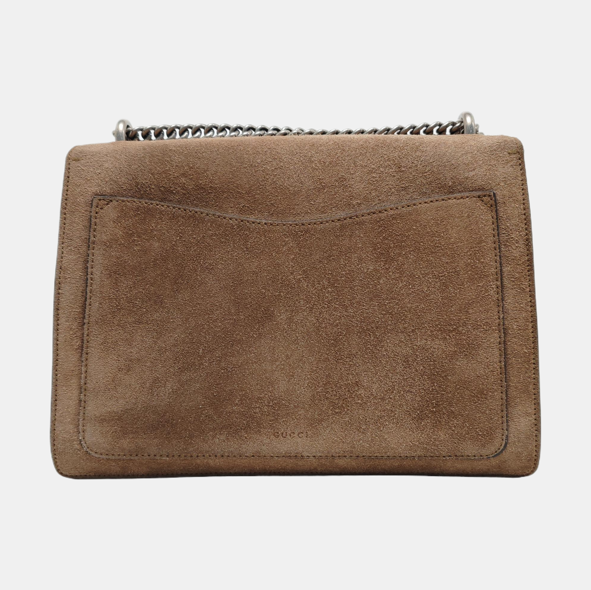 Authenticated pre-owned  Dionysus Medium Suede Brown - Shoulder Bag at Looply