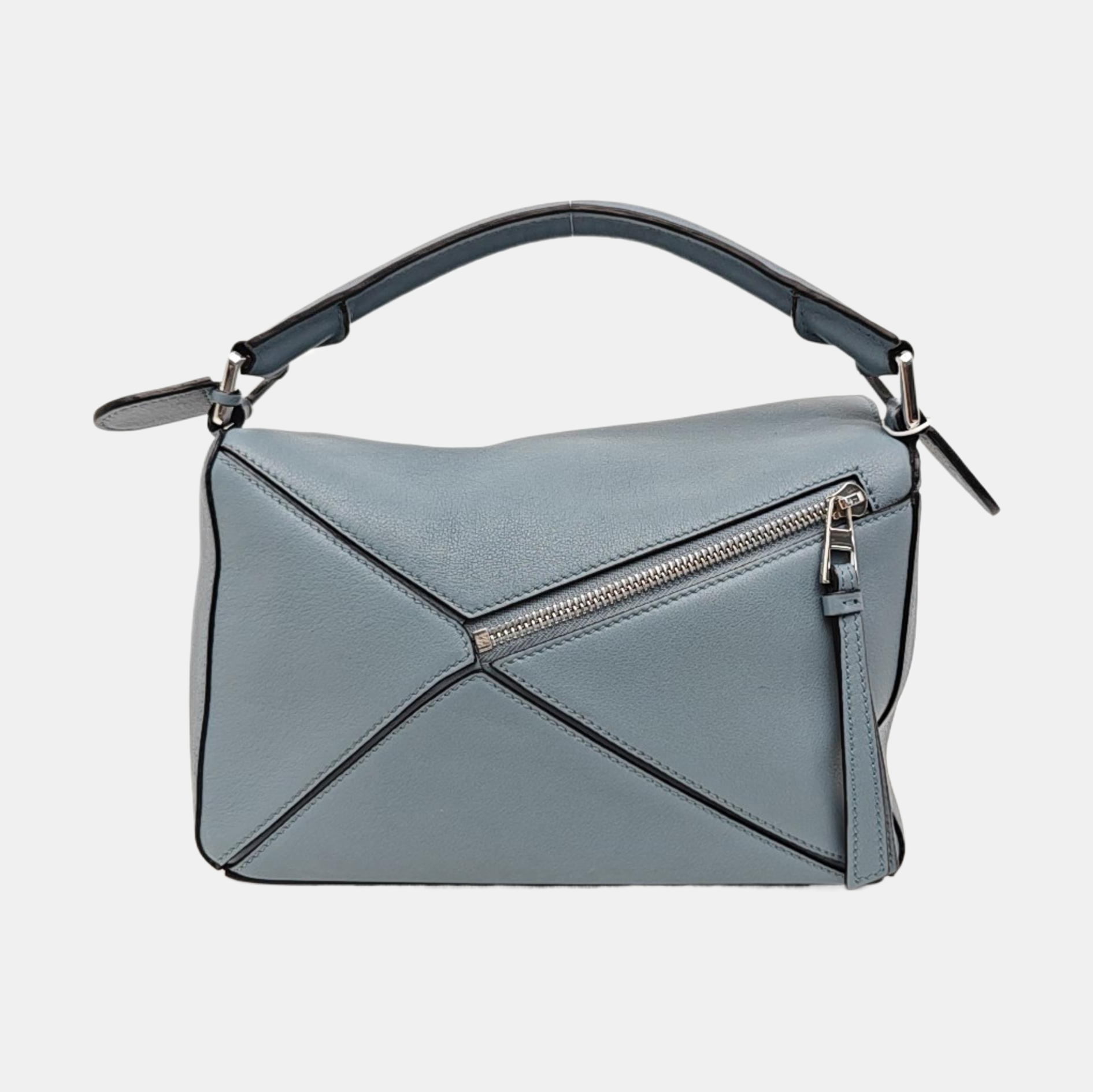 Puzzle Small Calfskin Blue