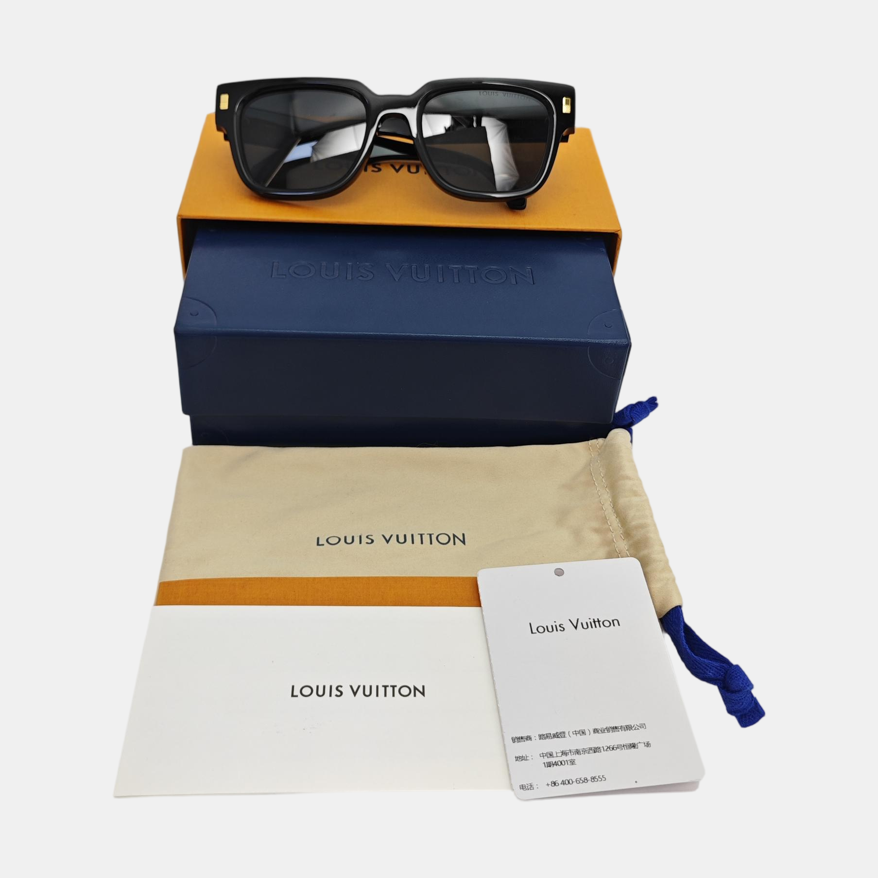 Synthetic Sunglasses Blue