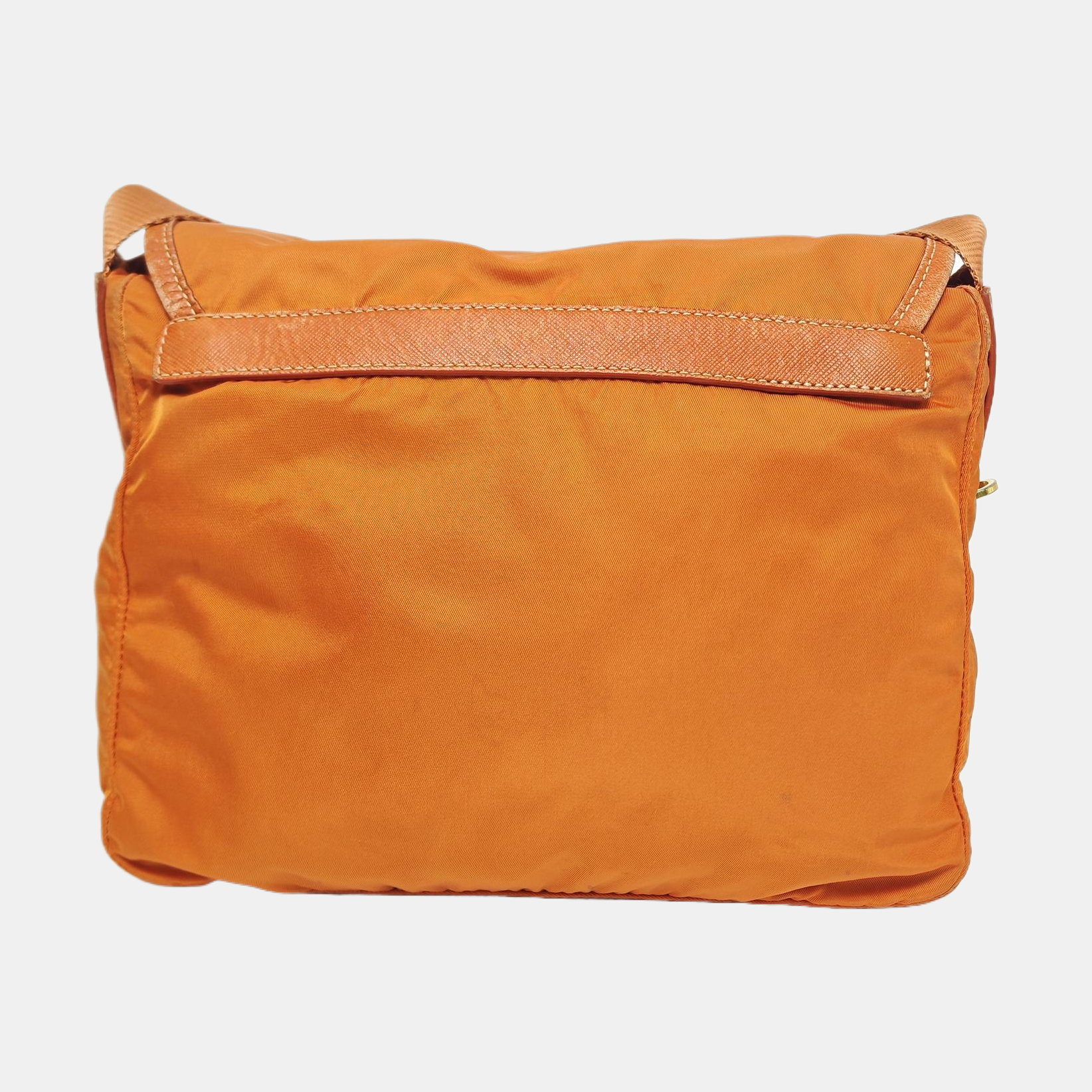Fabric Shoulder Bag Orange