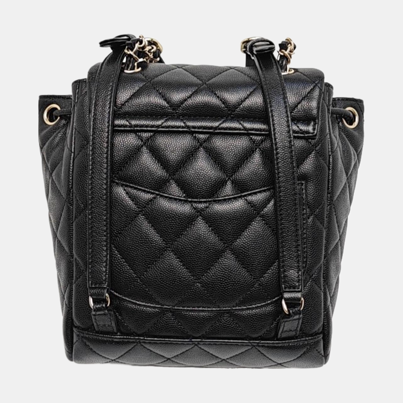 URBAN SPIRIT Quilted Grained Calfskin Black