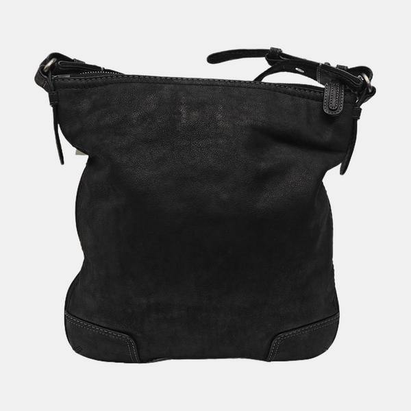 Calfskin Shoulder Bag Black