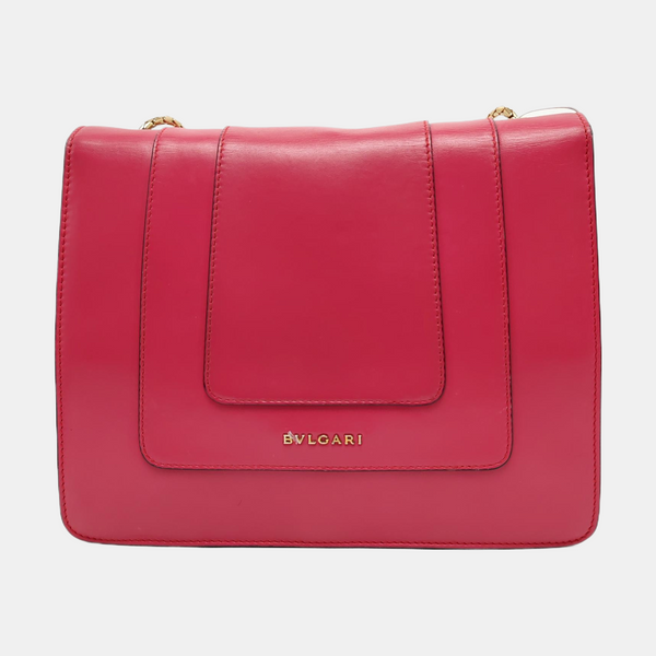SERPENTI FOREVER Medium Quilted Calfskin Red