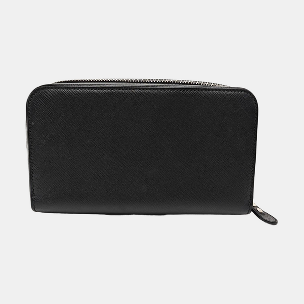 Gancini Calfskin Black Wallet