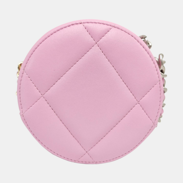 CHANEL 19 Small Quilted Lambskin Pink