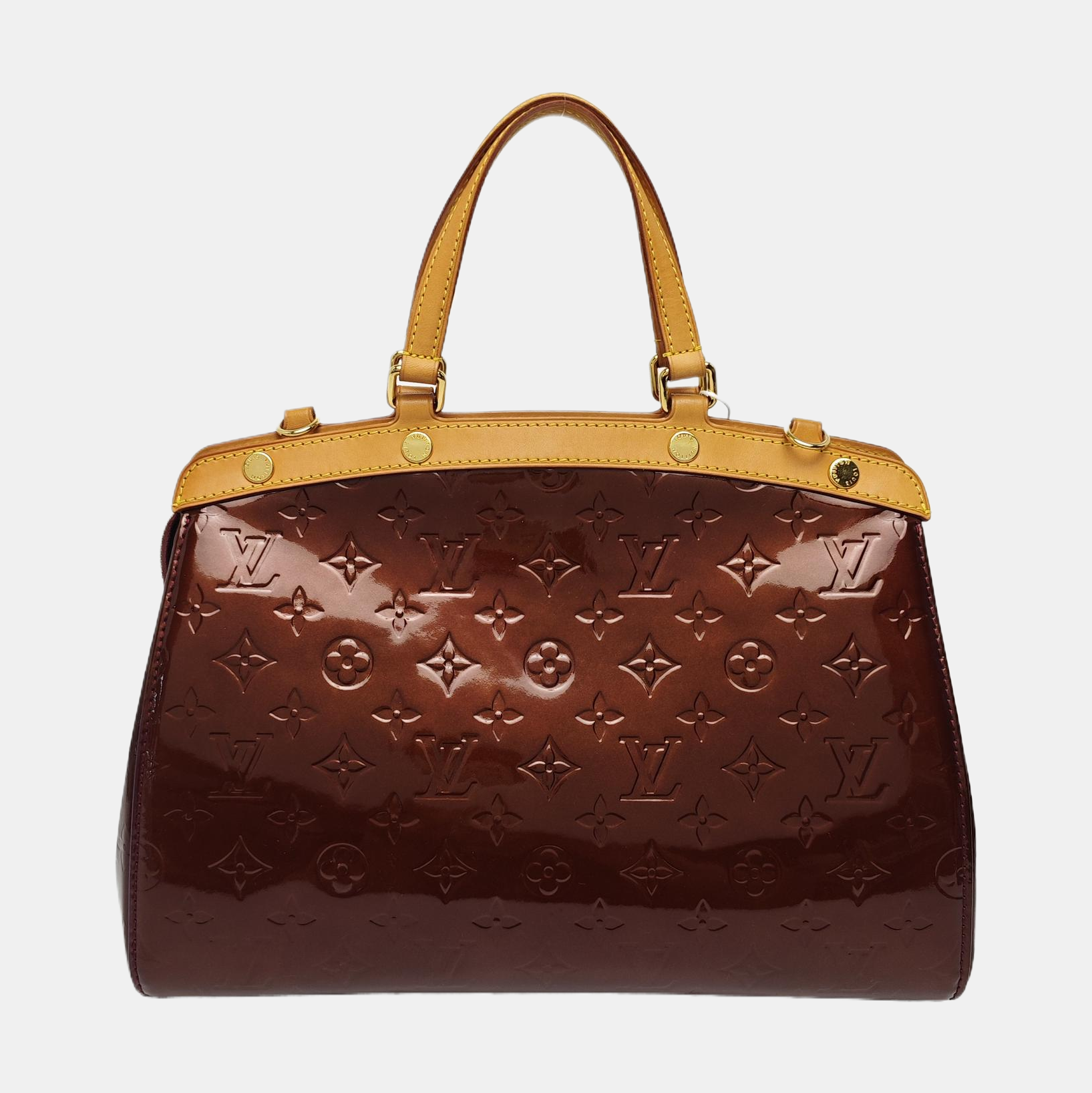 BREA Monogram Patent Leather Red