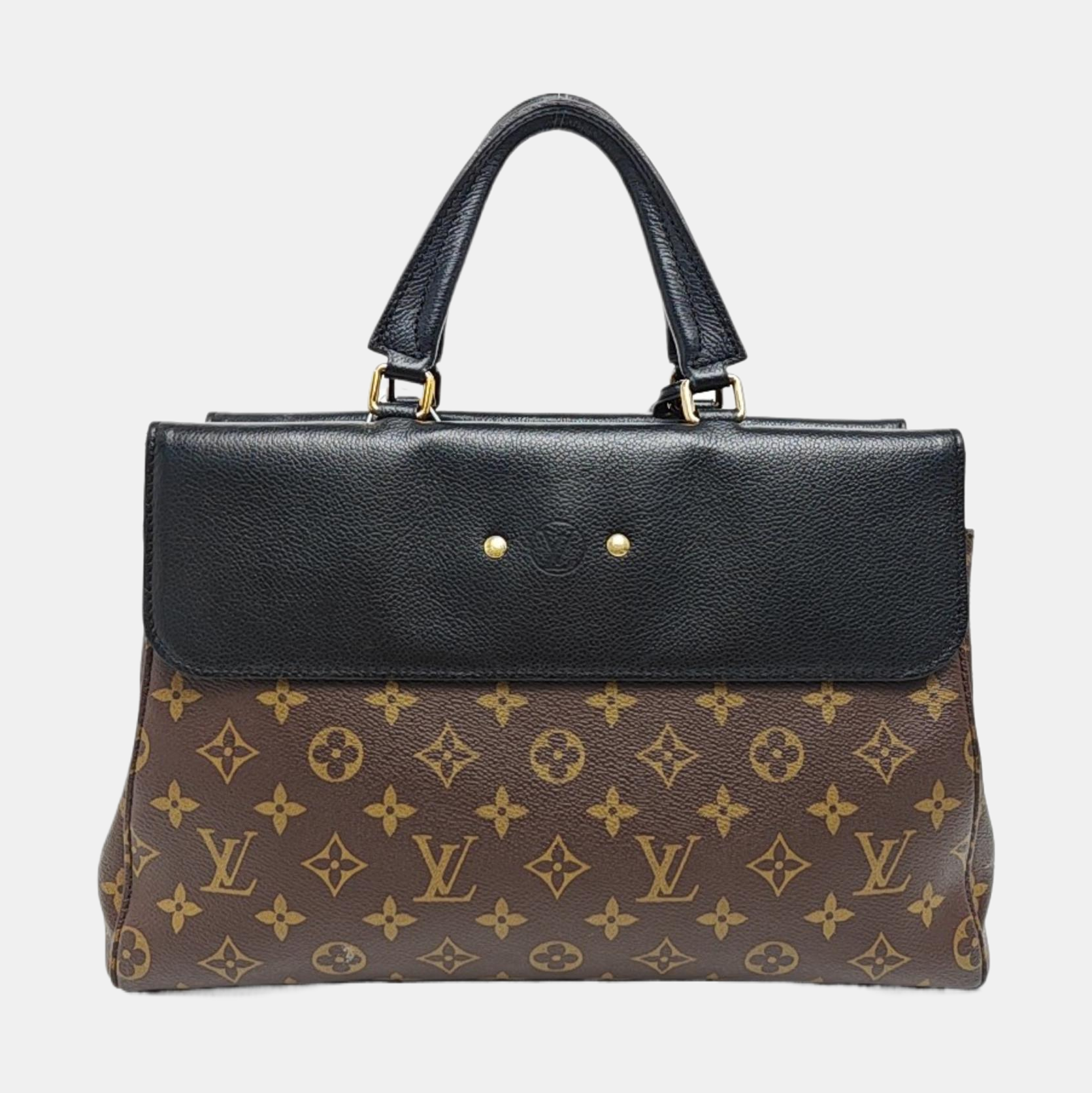 VÉNUS Monogram Coated Canvas Brown