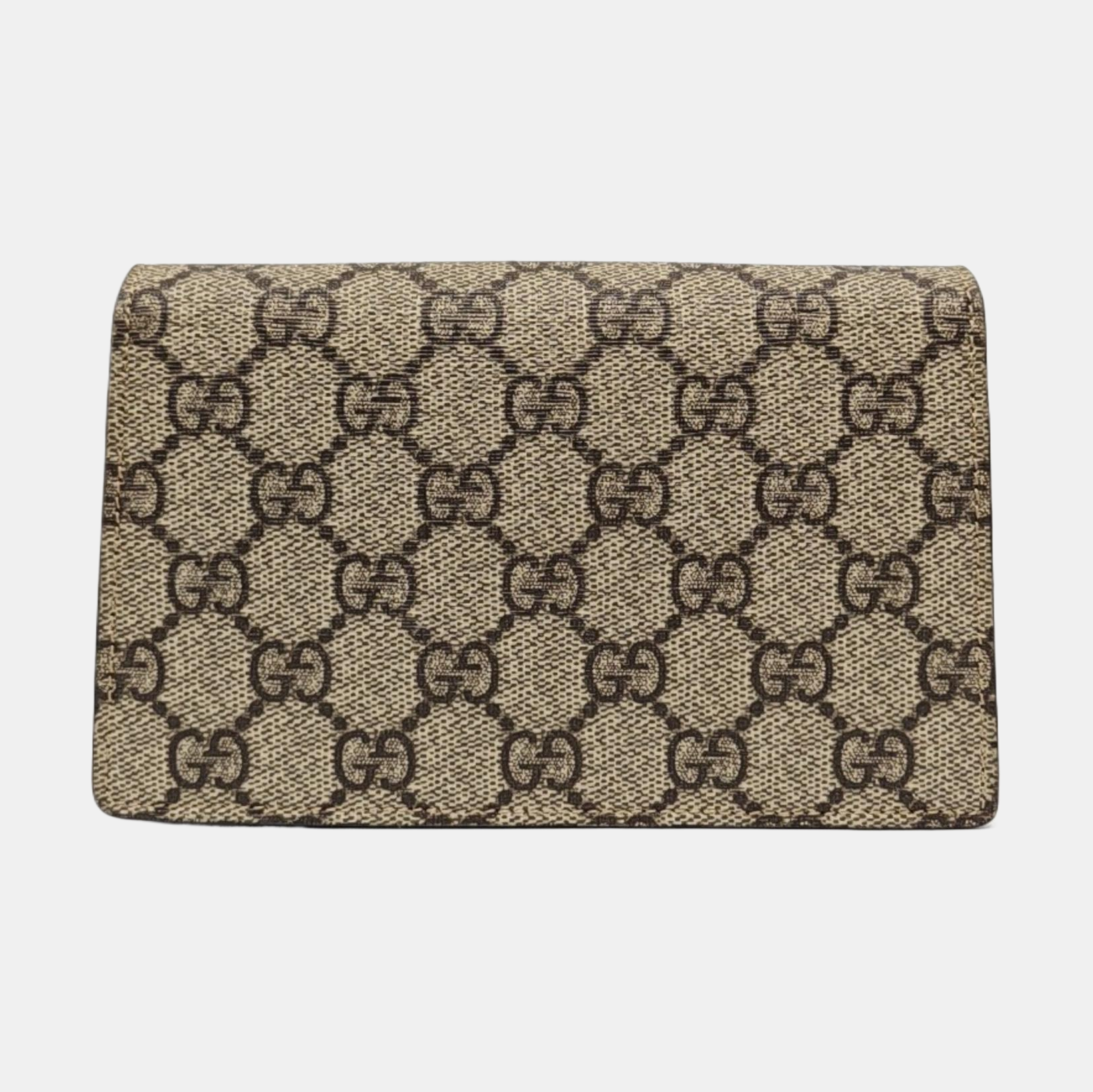 Dionysus Super Mini Monogram Coated Canvas Beige