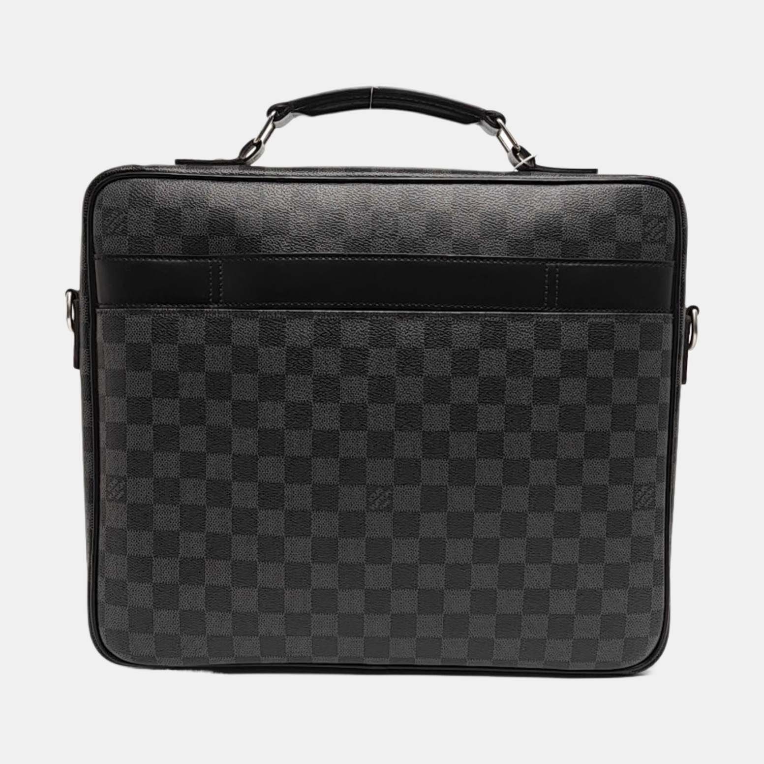 STEEVE Damier Graphite Coated Canvas Gray