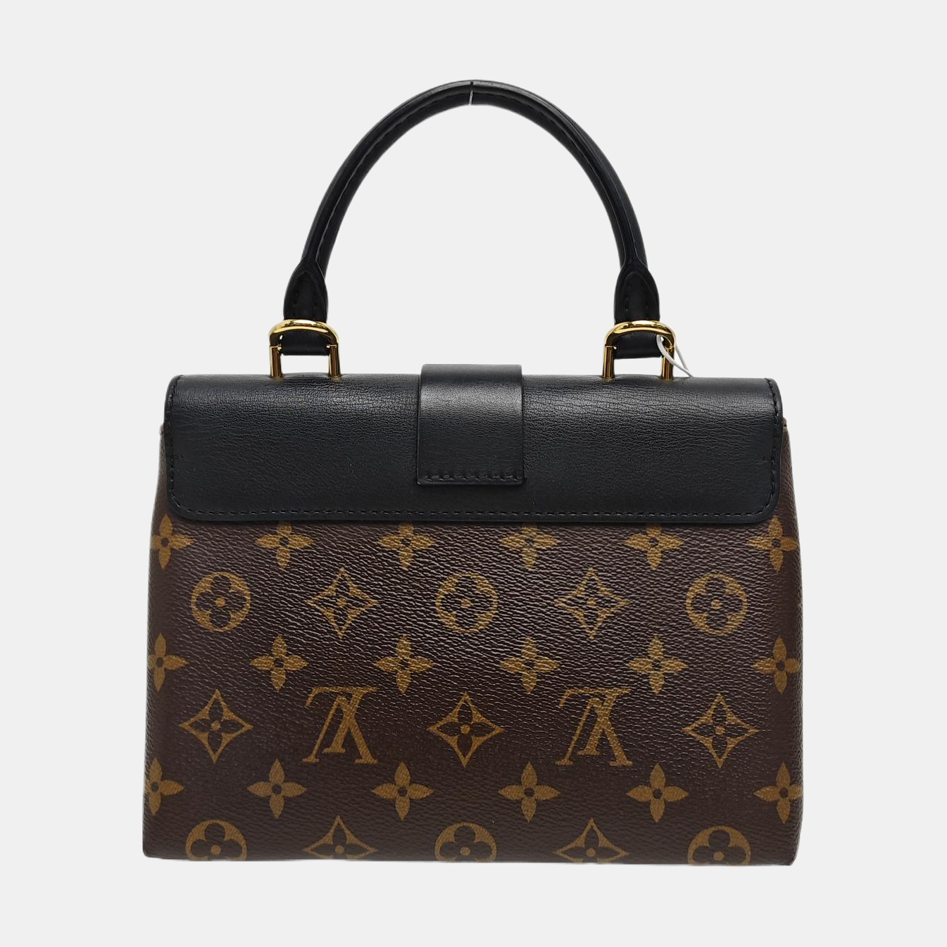 LOCKY BB Monogram Coated Canvas Brown
