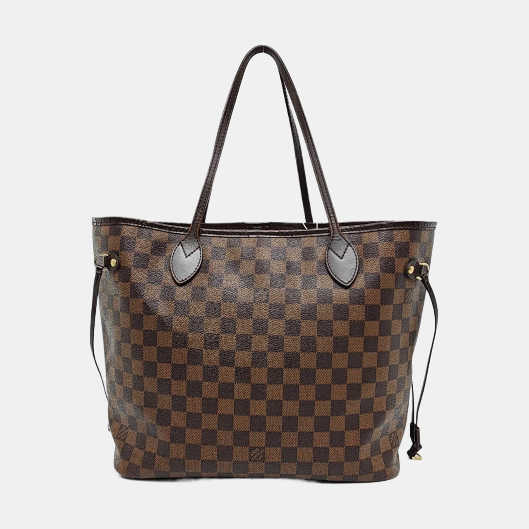 NEVERFULL MM Damier Ebene Coated Canvas Brown
