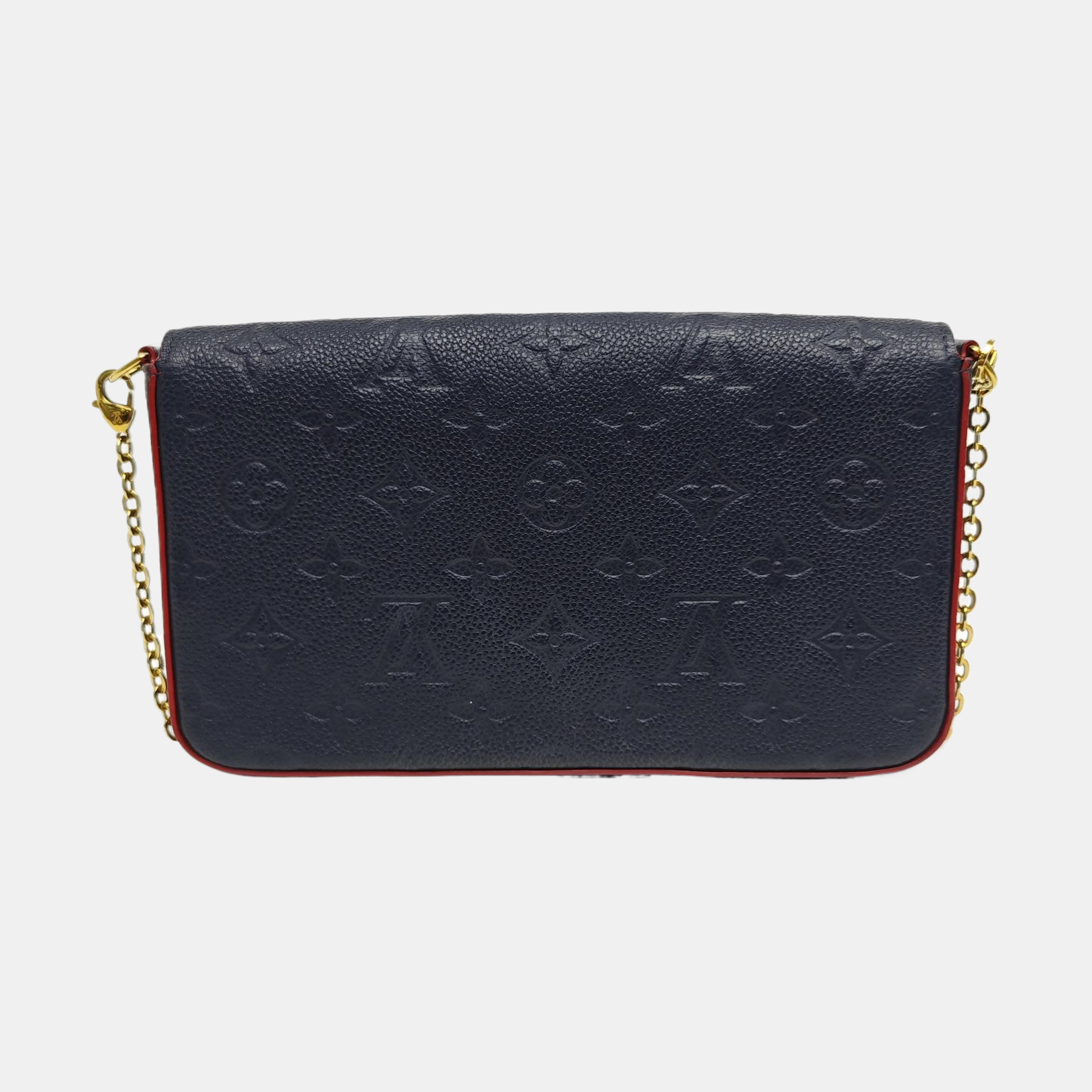 FÉLICIE Monogram Calfskin Blue