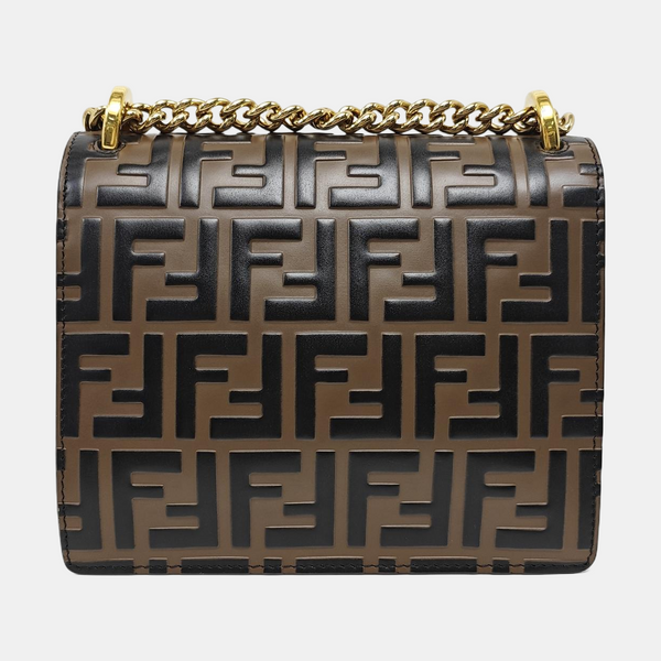Kan U Small Calfskin Brown