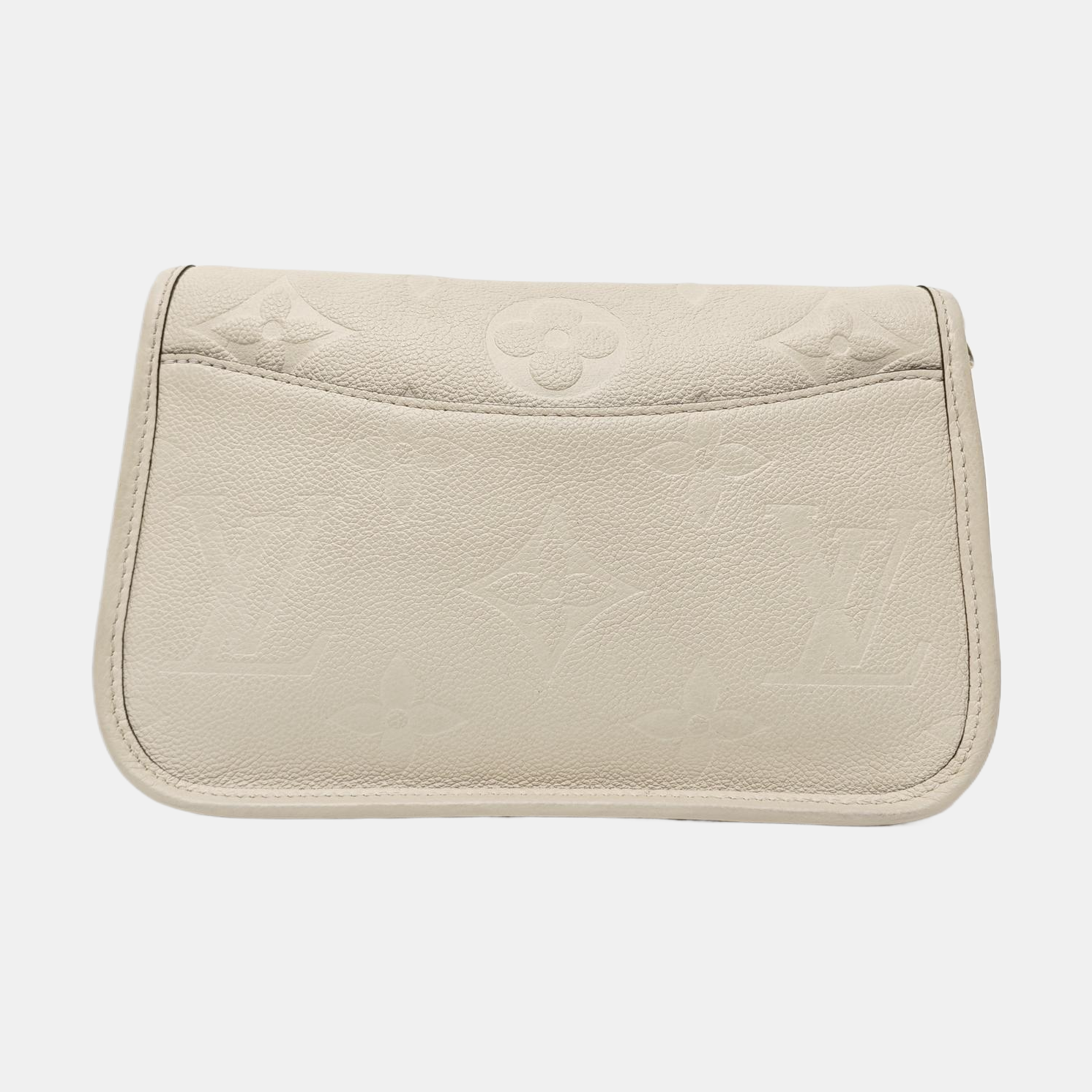 DIANE Monogram Calfskin Beige