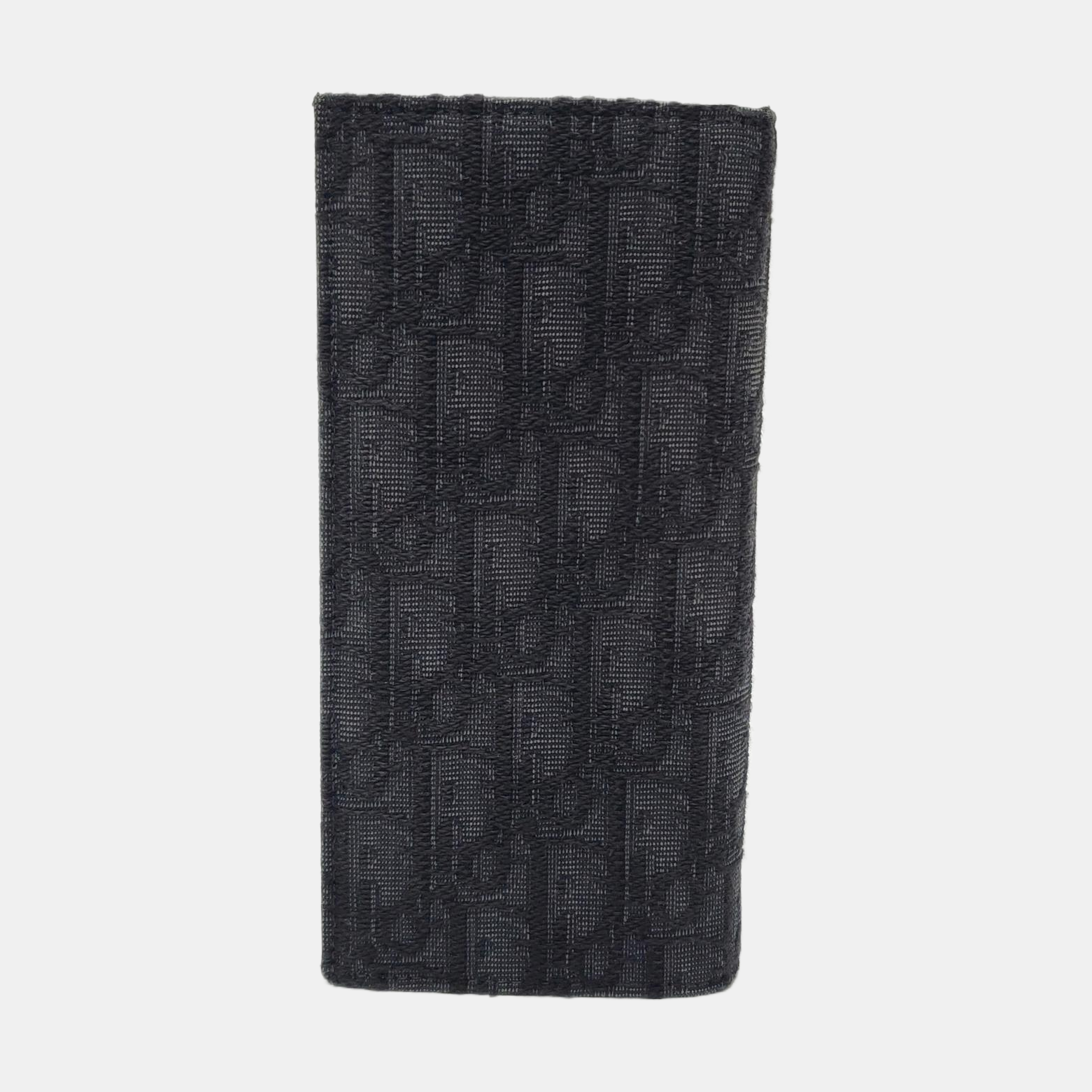 Oblique Canvas Wallet Black