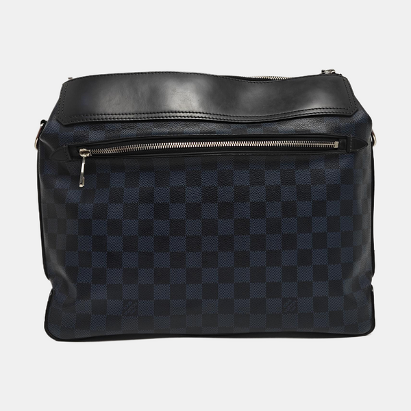 GREENWICH Damier Coated Canvas Blue