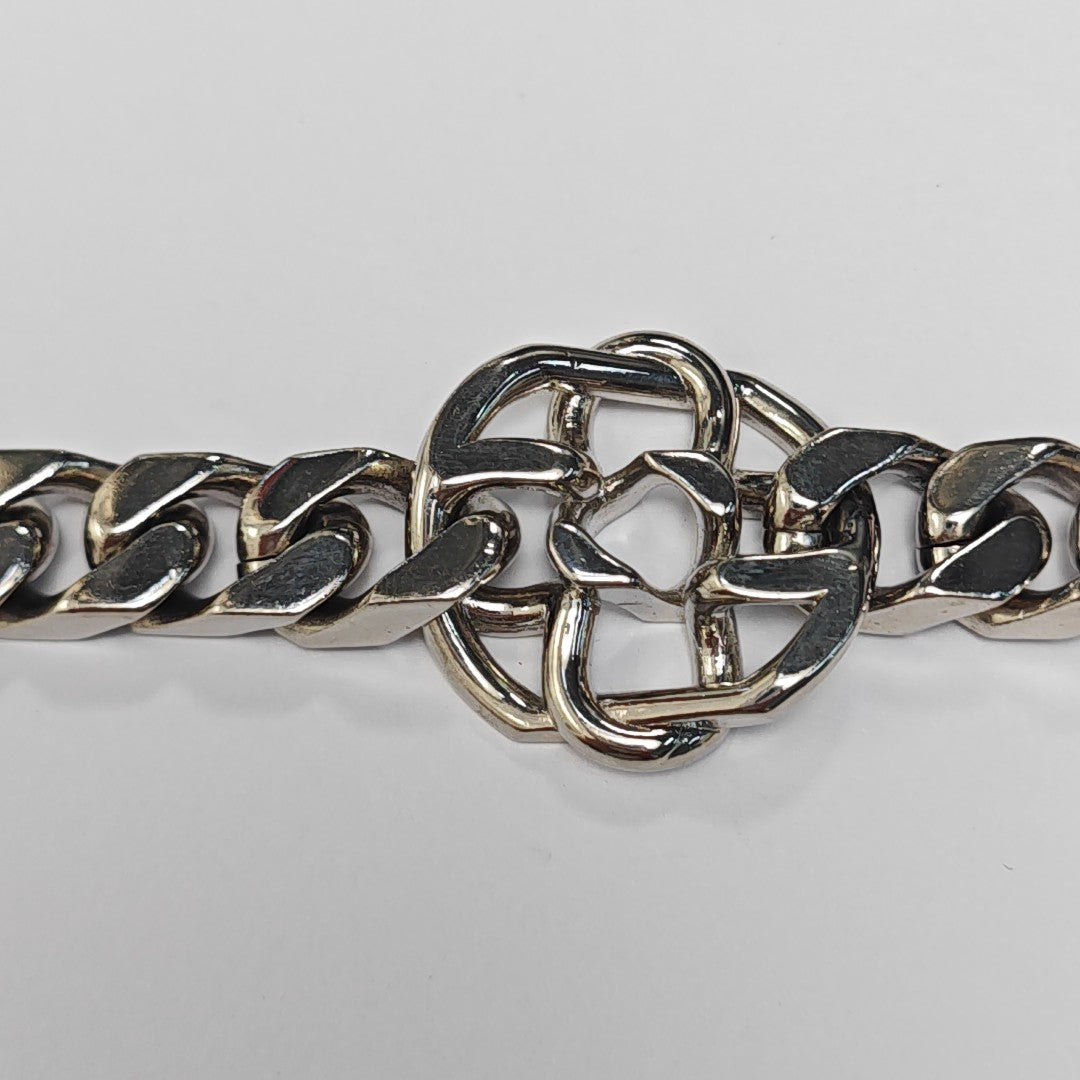 Metal Bag Charm Silver