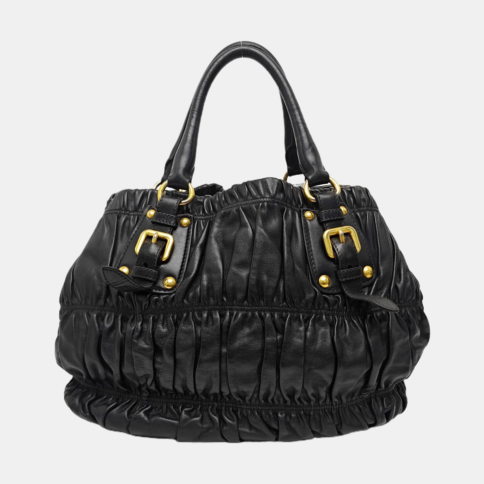 Gaufre Calfskin Black