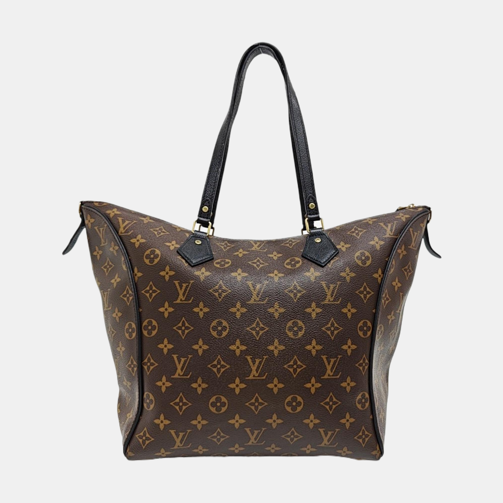 TOURNELLE MM Monogram Coated Canvas Brown