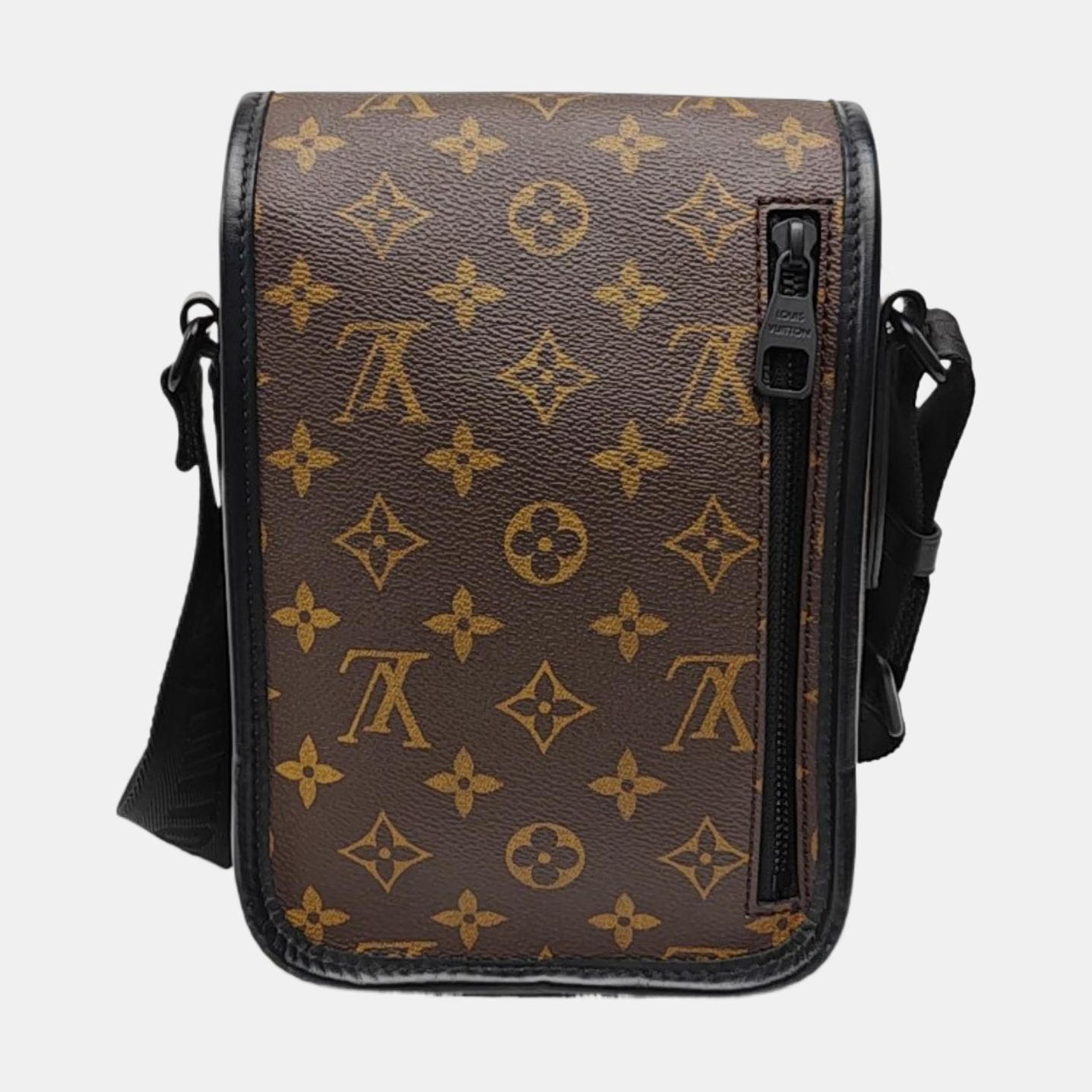 S LOCK PM Monogram Coated Canvas Brown