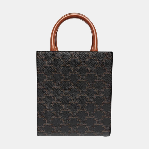 CABAS CELINE Mini Coated Canvas Brown