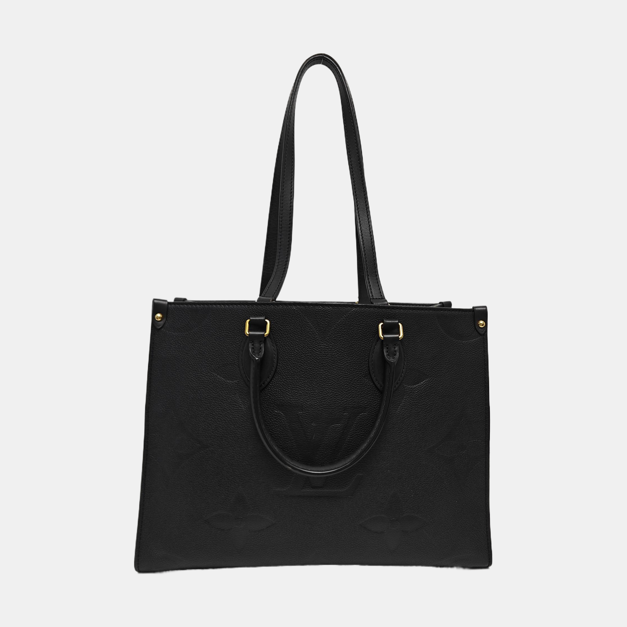 ONTHEGO MM Monogram Calfskin Black