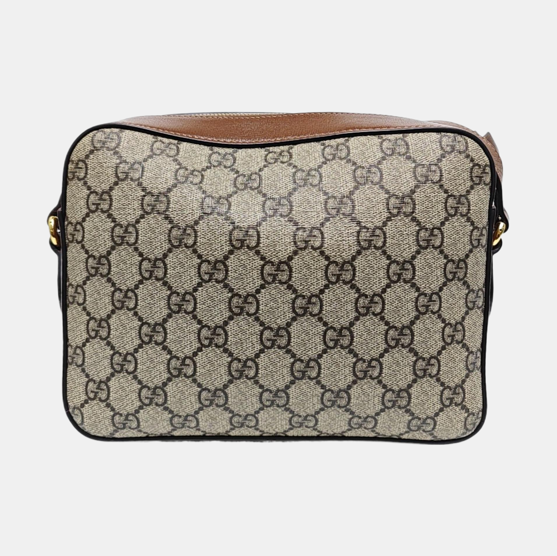 Horsebit 1955 Small Coated Canvas Beige