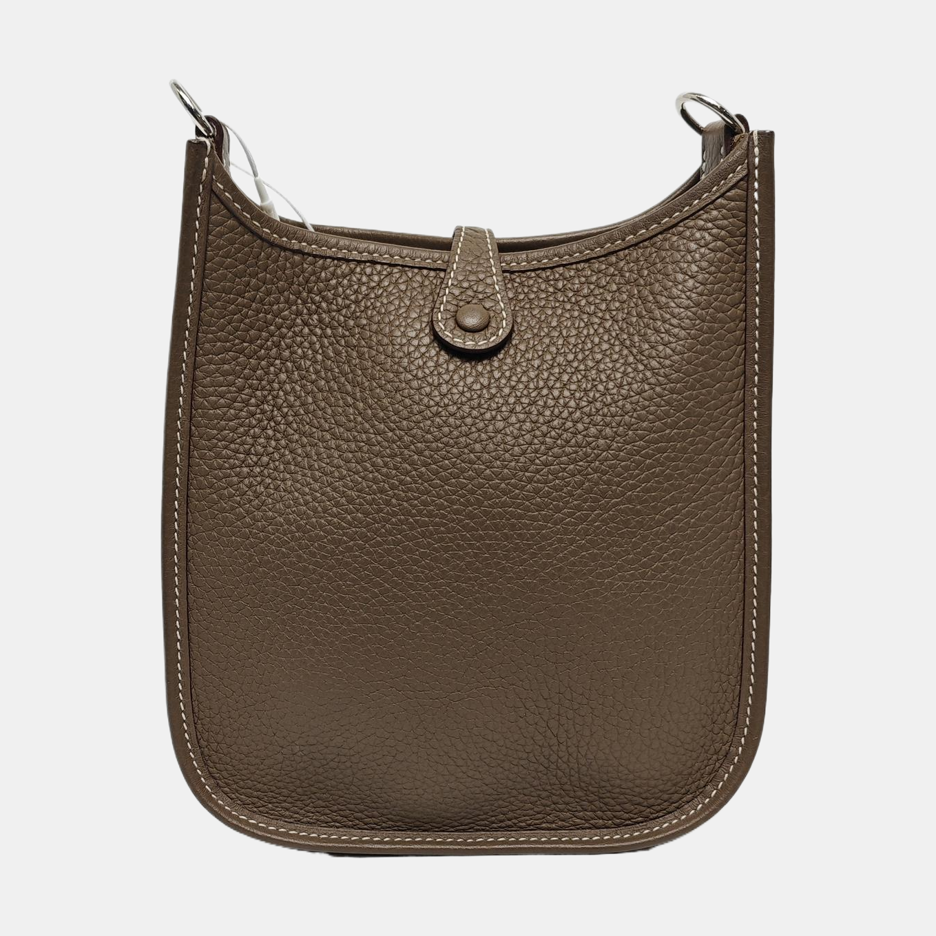 Authenticated pre-owned  Evelyne TPM Clemence Grey - Shoulder Bag at Looply