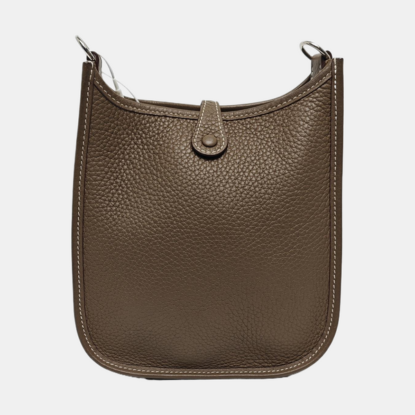 Authenticated pre-owned  Evelyne TPM Clemence Grey - Shoulder Bag at Looply