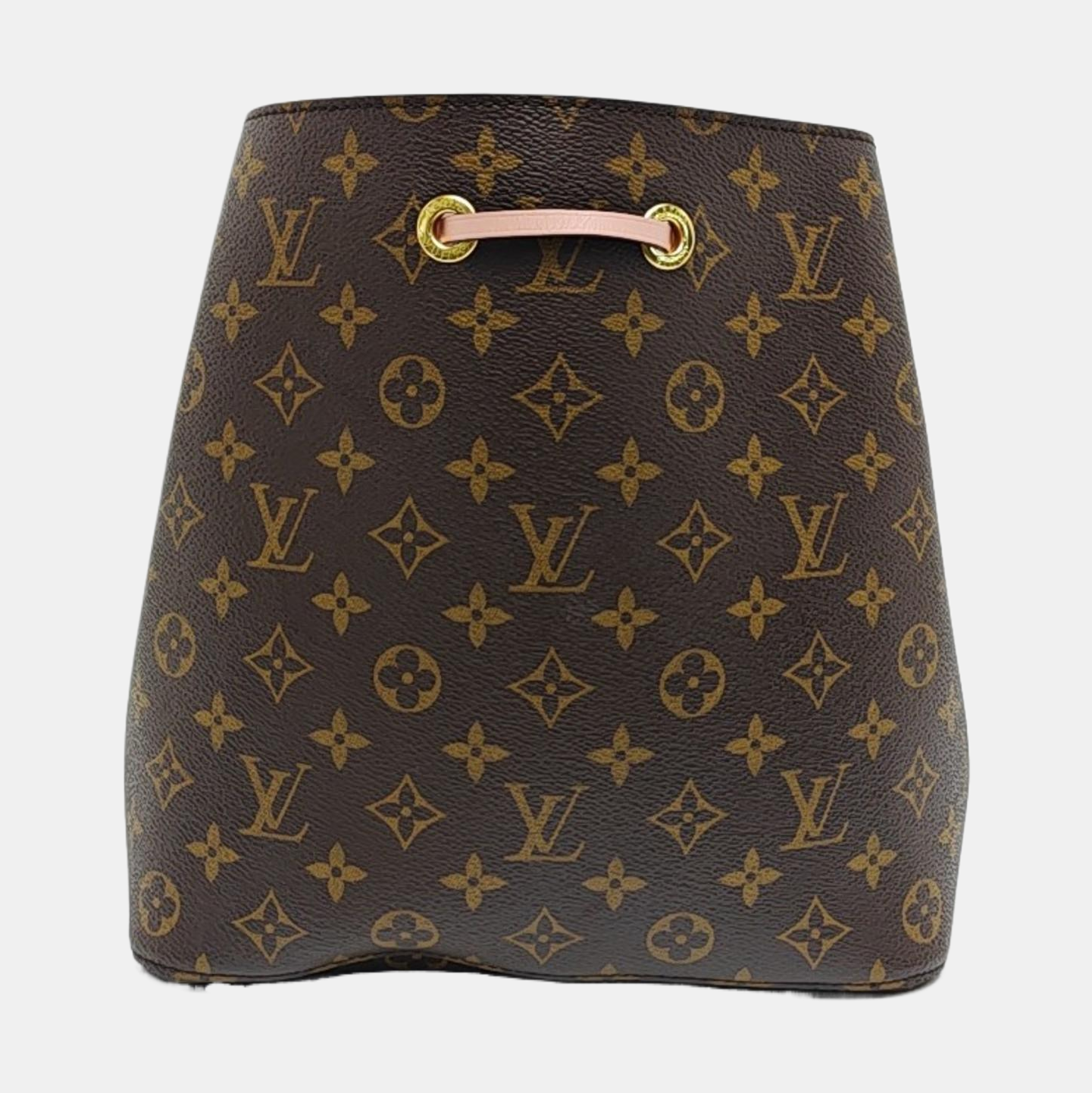 NÉONOÉ MM Monogram Coated Canvas Brown