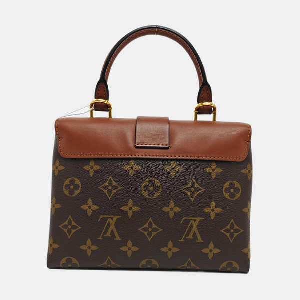 LOCKY BB Monogram Coated Canvas Brown